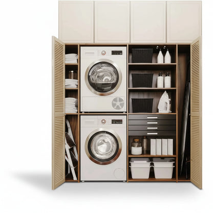 Étendoir à linge mural rabattable en aluminium