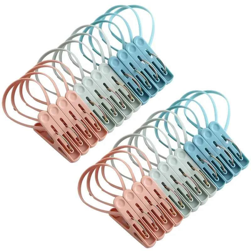 Cintre pour étendoir à linge pinces plastiques