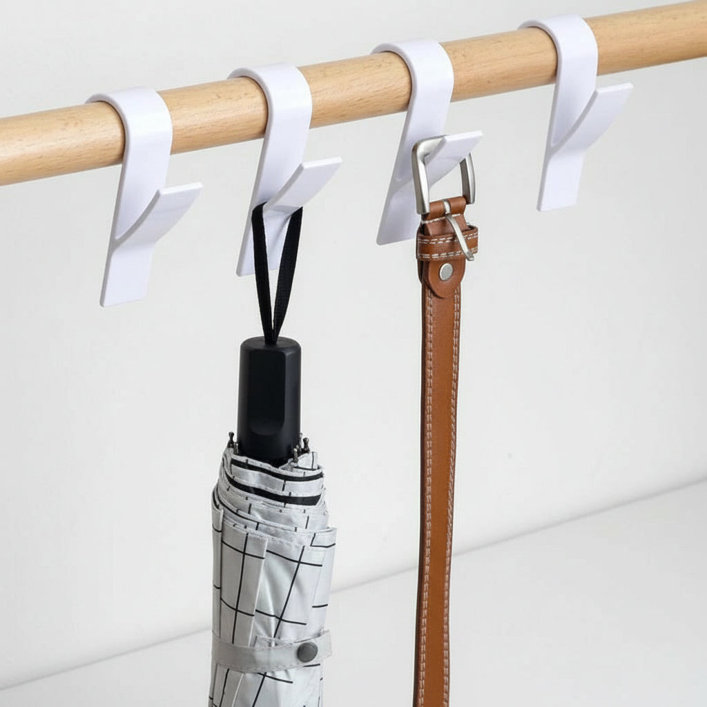 Cintre pour étendoir à linge pour radiateur blanc