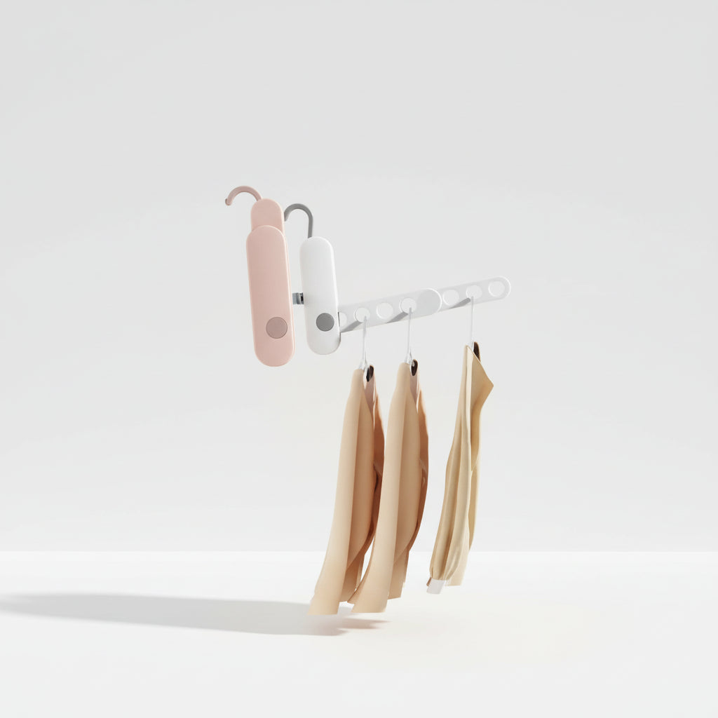 Cintre pour étendoir à linge pliable de voyage