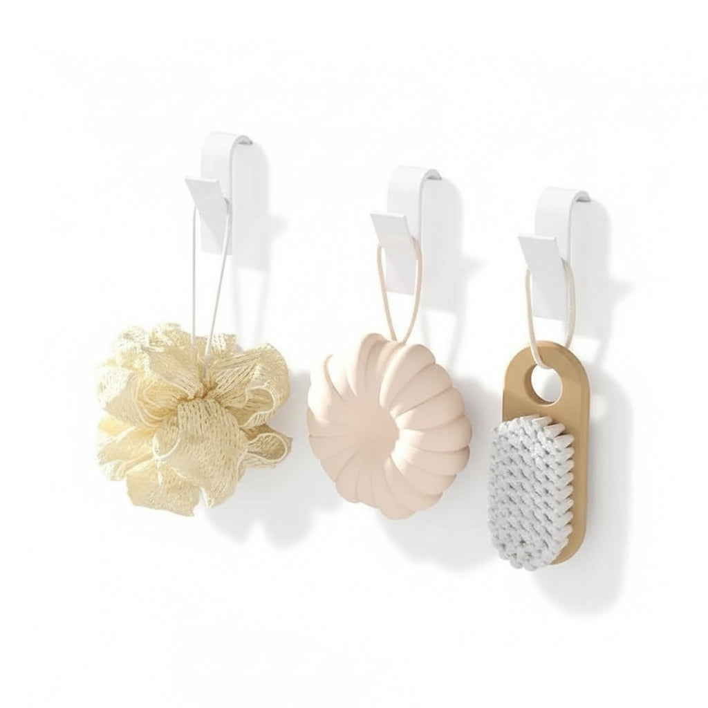 Cintre pour étendoir à linge pour radiateur blanc