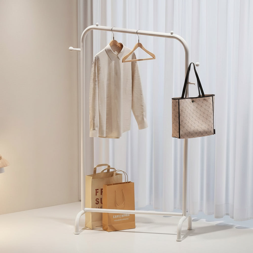 Étendoir à linge pliable avec armoire intégrée