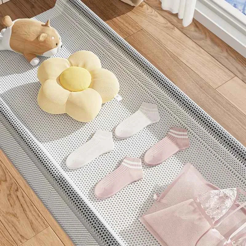 Étendoir à linge pliable télescopique balcon