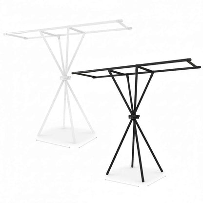 Étendoir à linge pliable trépied portable