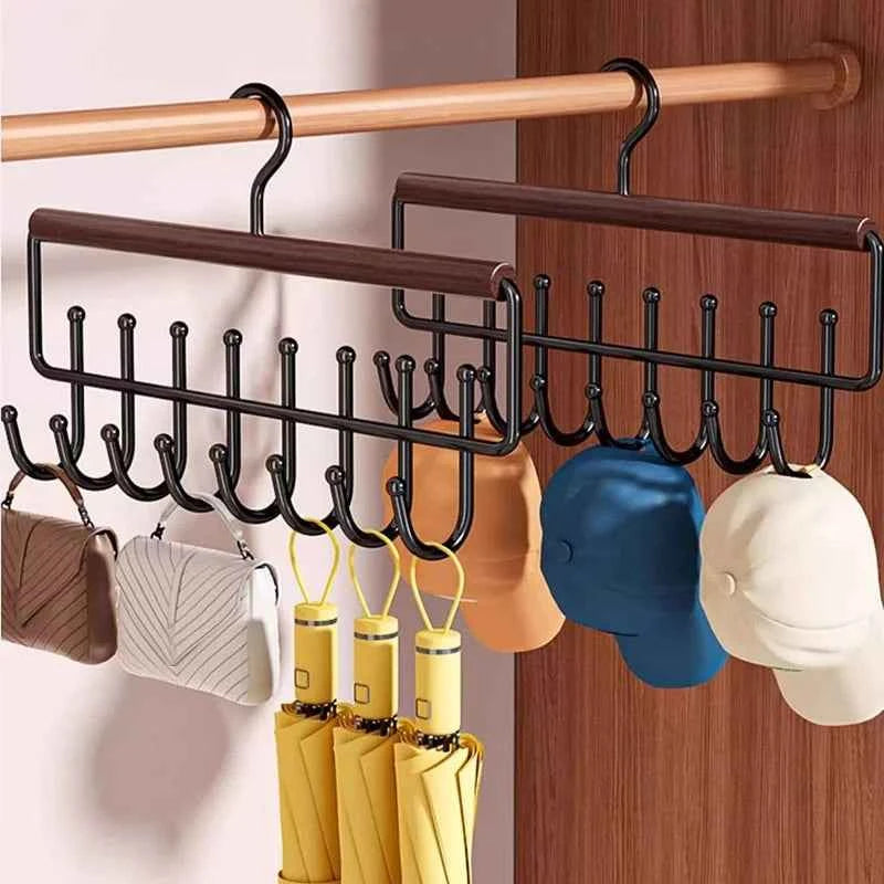 Cintre pour étendoir à linge inox multi crochets