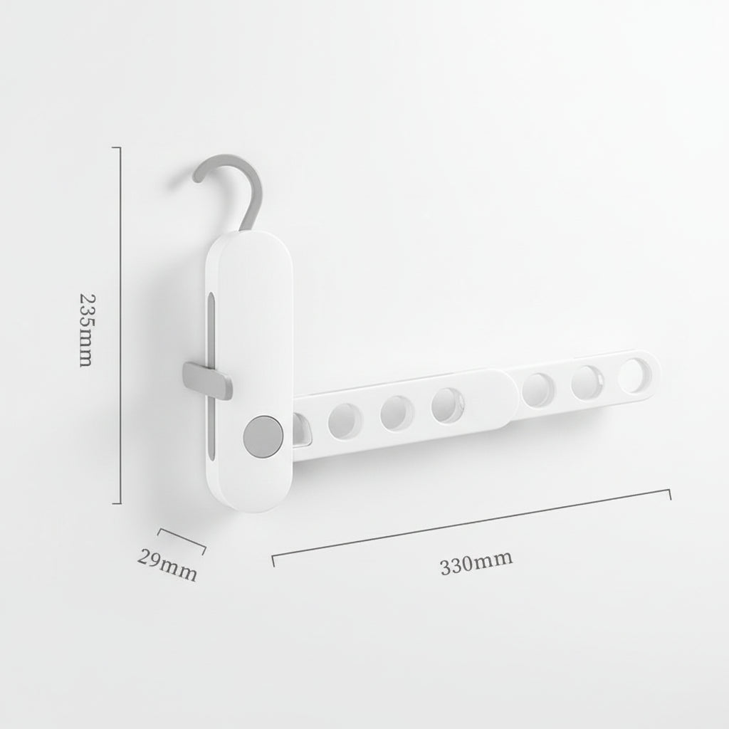 Cintre pour étendoir à linge pliable de voyage