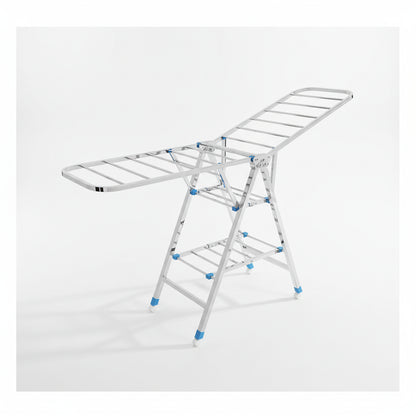 Étendoir à linge pliable inox intérieur extérieur