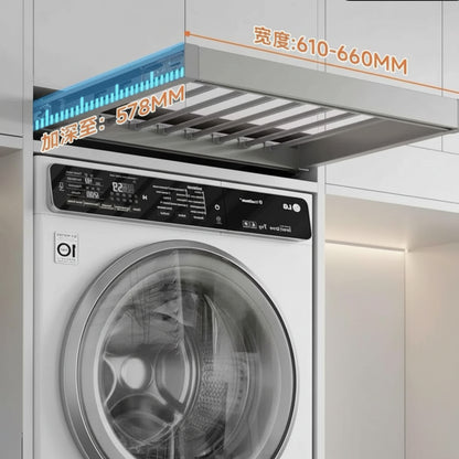 Étendoir à linge extensible armoire intégrée