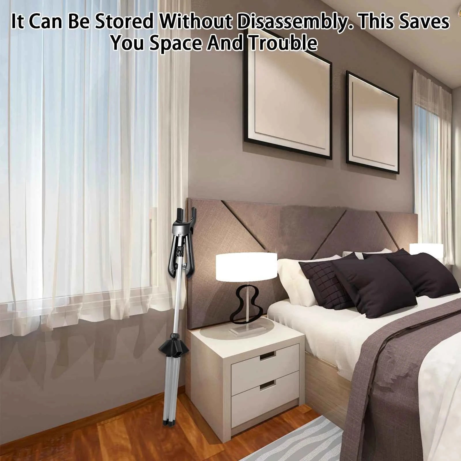 Cintre pour étendoir à linge télescopique pliable