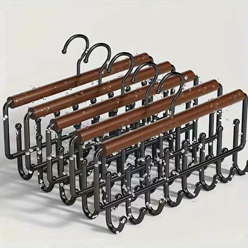 Cintre pour étendoir à linge inox multi crochets