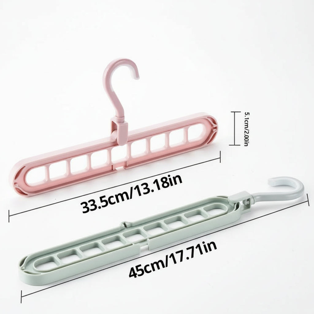 Cintre pour étendoir à linge 9 trous rotatif
