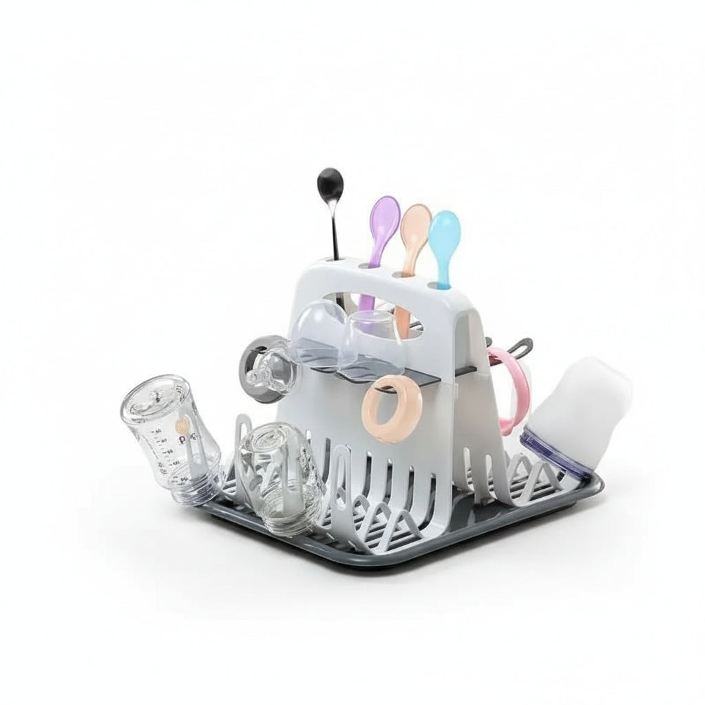 Fil pour étendoir à linge pour biberons pliable