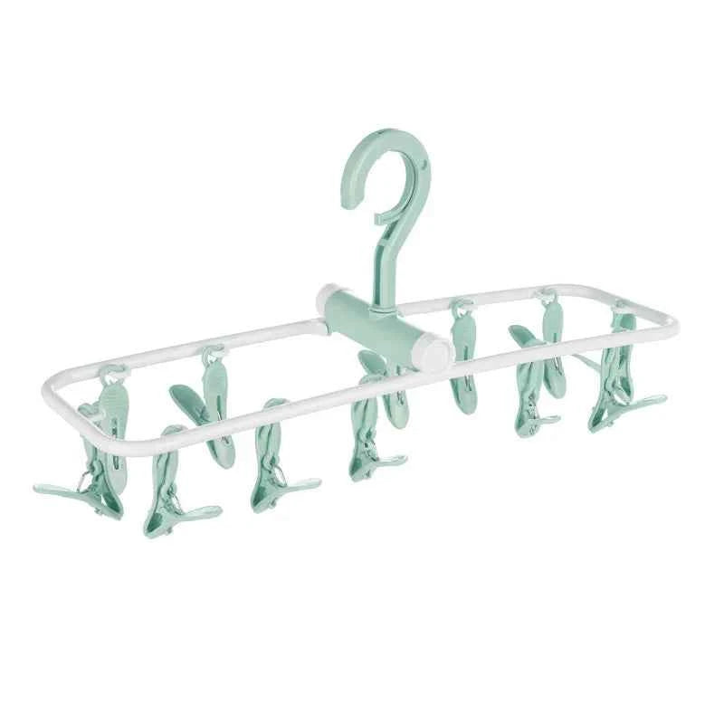 Petit étendoir à linge pour chaussettes pliable