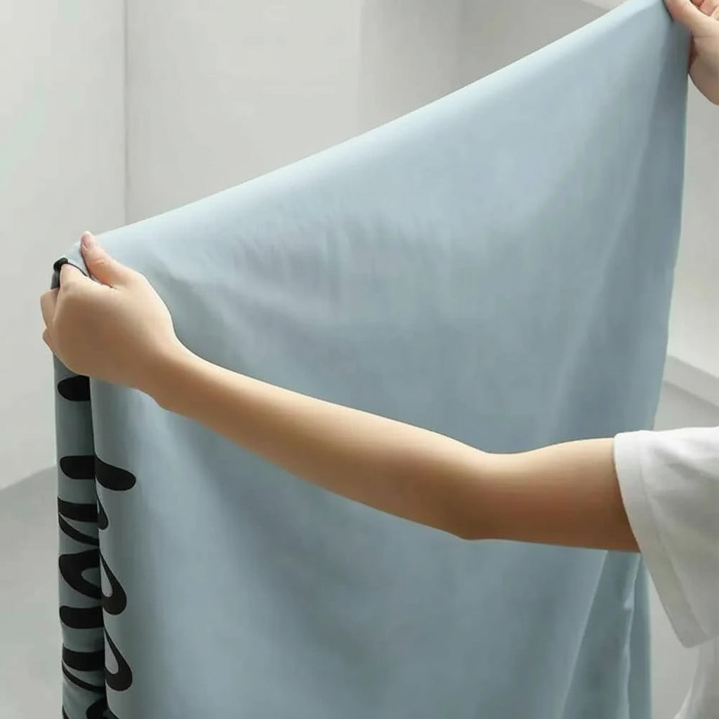 Étendoir à linge tour spirale inox pliable