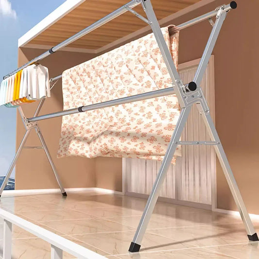 Étendoir à linge Pliable en Acier