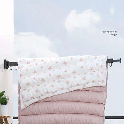 Étendoir Extensible à linge Murale en Fer
