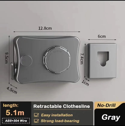 Étendoirs Rétractable et Moderne pour Linge