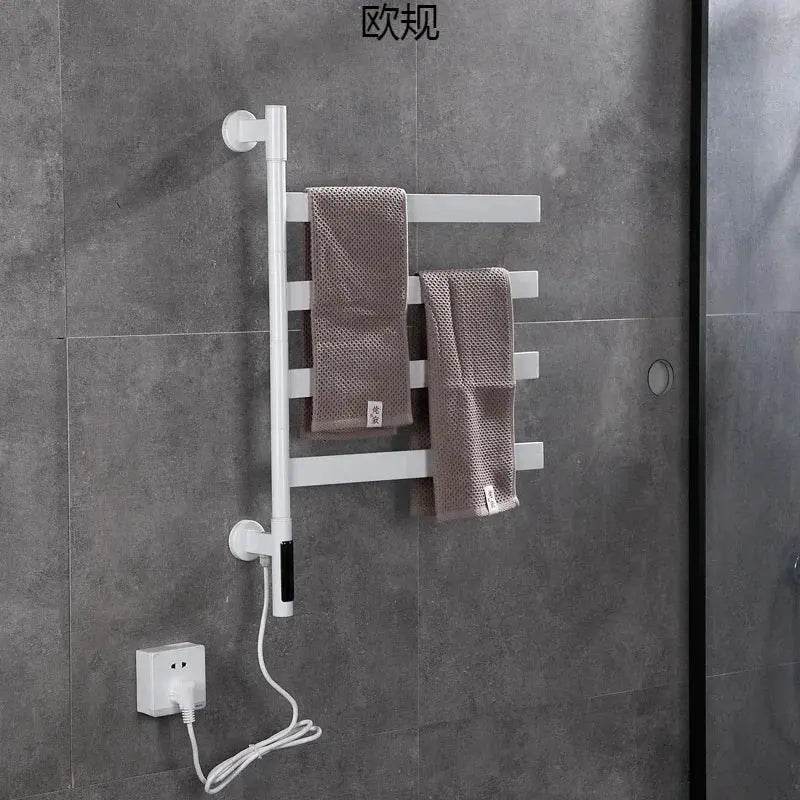 Étendoir à Linge Chauffant Mural Blanc - L'Univers de l'Étendoir