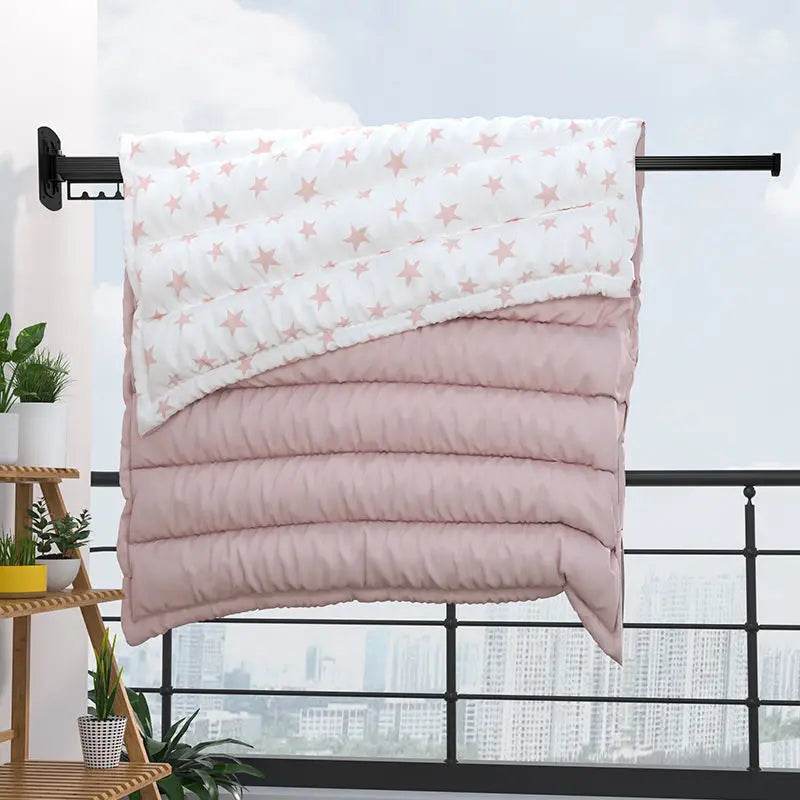 Étendoir à linge Extensible Murale en Aluminium - L'Univers de l'Étendoir