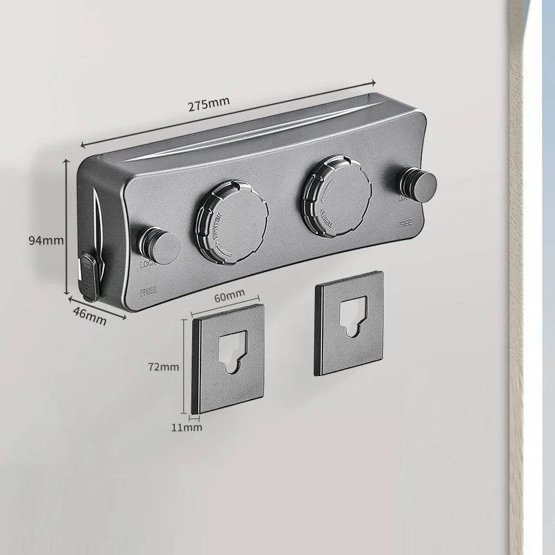 Étendoirs à linge Rétractable Double Ligne - L'Univers de l'Étendoir