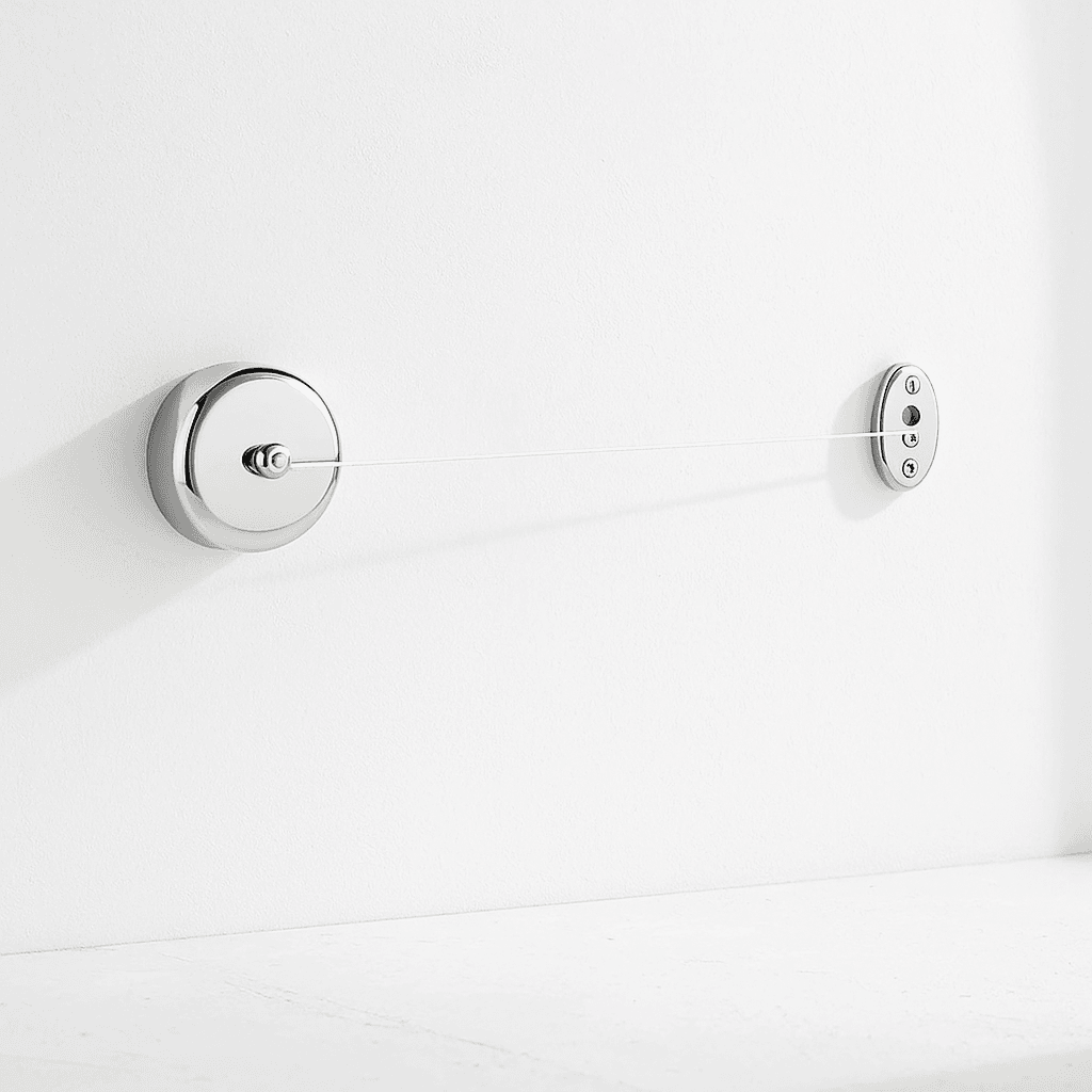 Étendoirs à linge Rétractable Vintage Rond - L'Univers de l'Étendoir